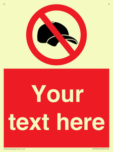 Custom prohibition no caps